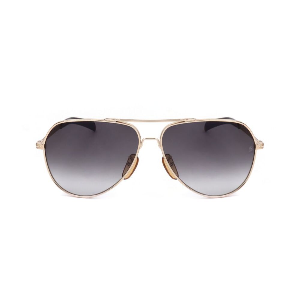 DAVID BECKHAM Db 7031/S Gold-tone Aviator Sunglasses